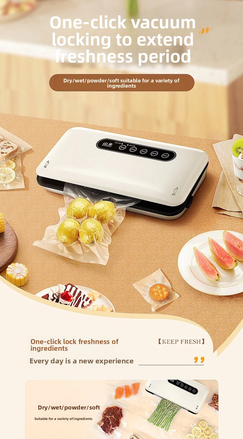 Food Storage Vacuum Seal - Mini machine à sceller sous vide