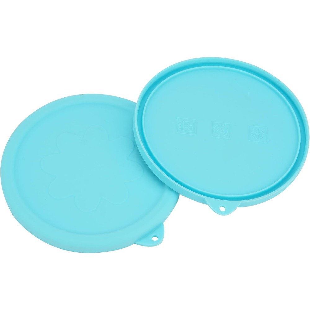 Food Storage Glass Set - Couvre-bols en silicone pour bols en