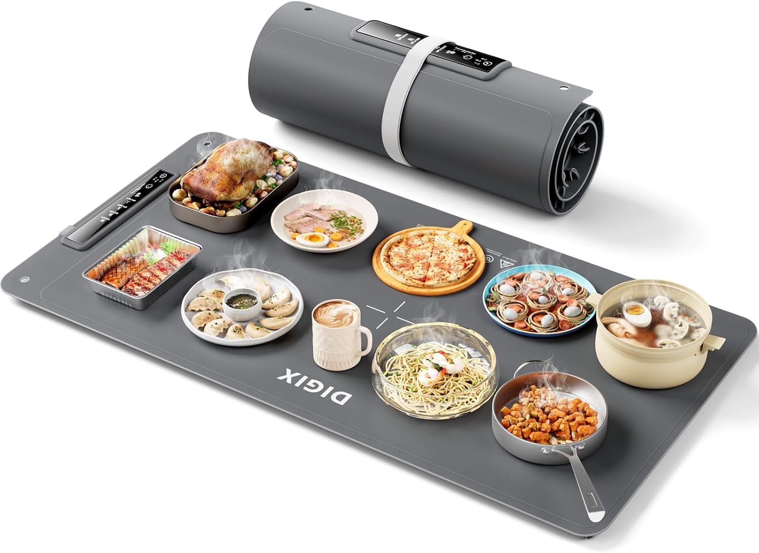 Portable Food Warmer - Tapis chauffant pour aliments XXL 36x16