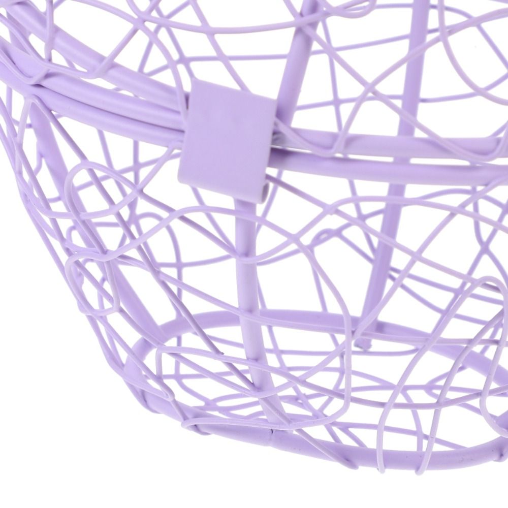 Egg Storage Holder - Panier à œufs portable en fil