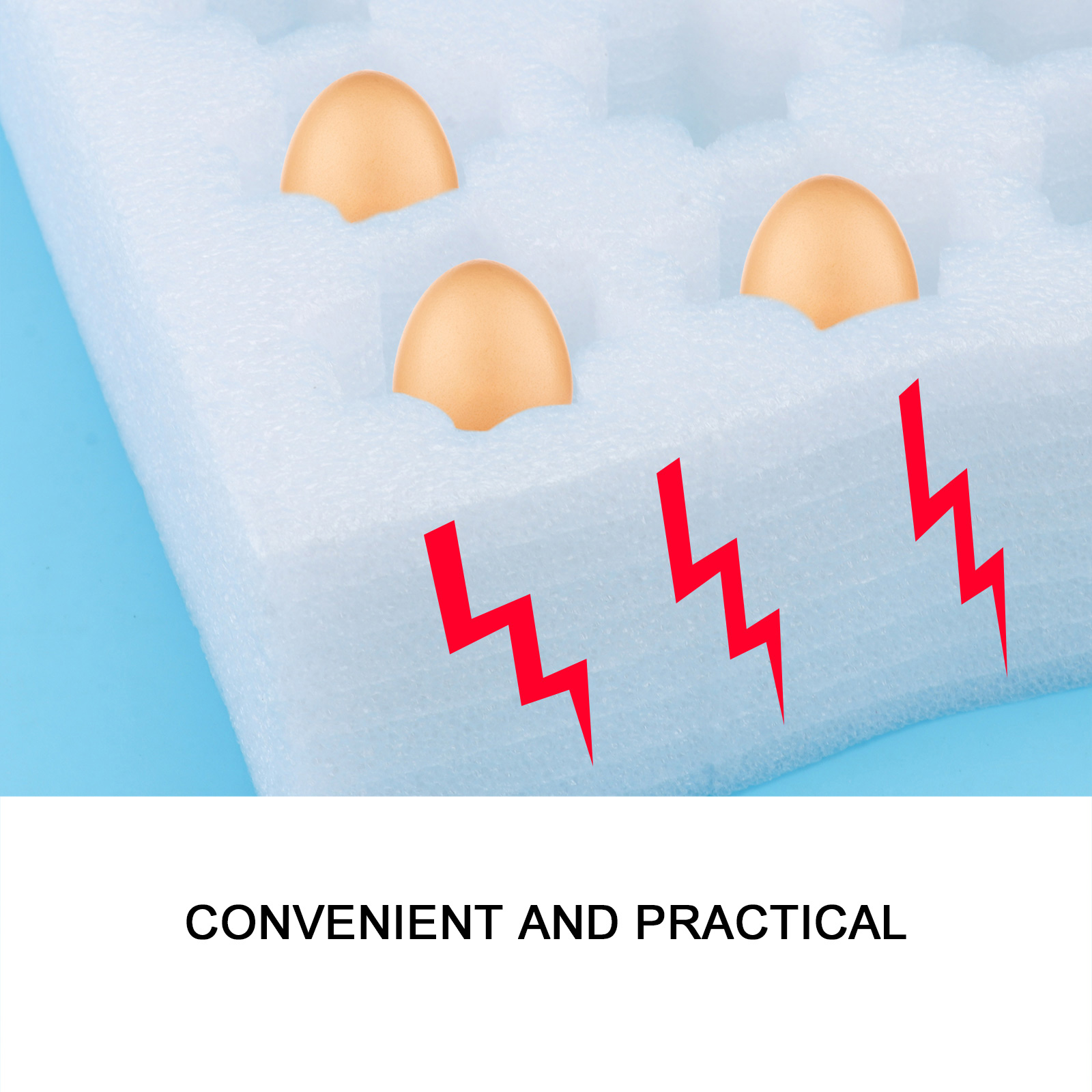 Egg Storage Holder - Porte-œufs antichoc, conteneur de stockage en