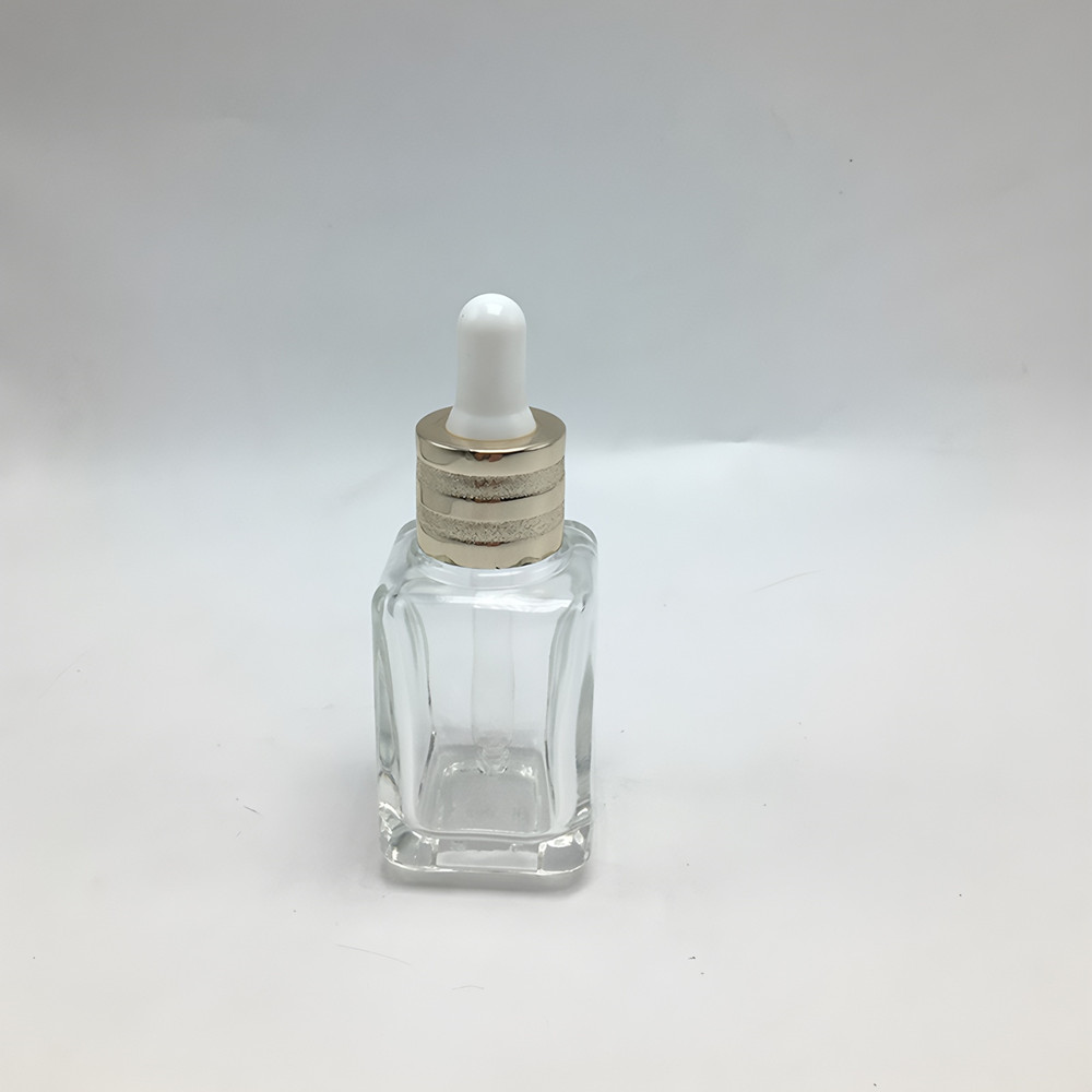 Food Storage Glass Set - Flacon compte-gouttes carré de 30 ml,