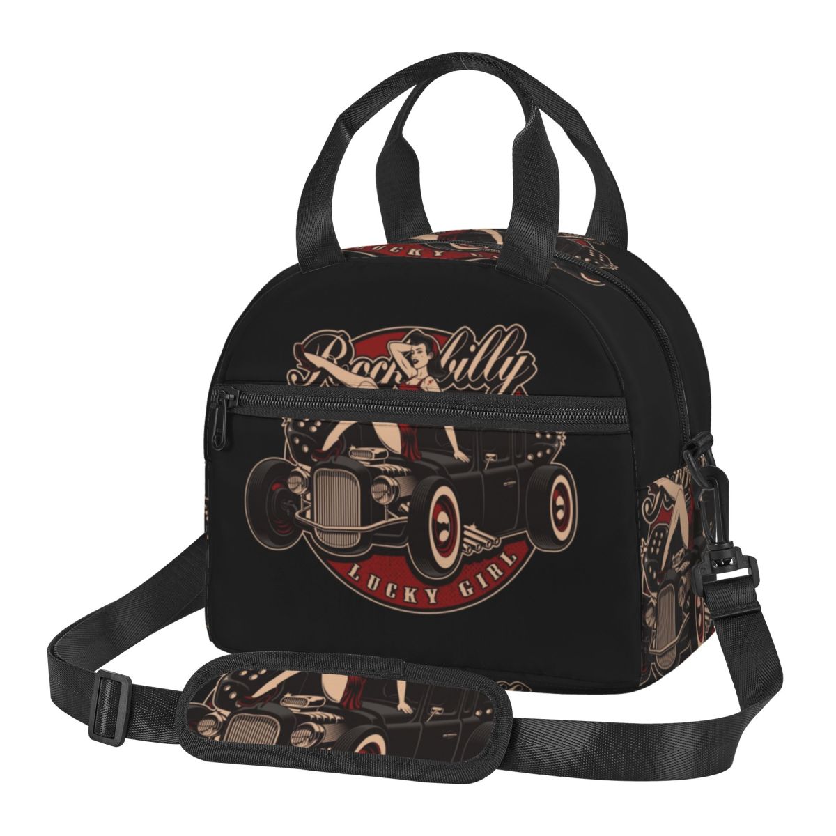 Food Storage Hot Box - Sac à déjeuner isotherme Rockabilly Hot
