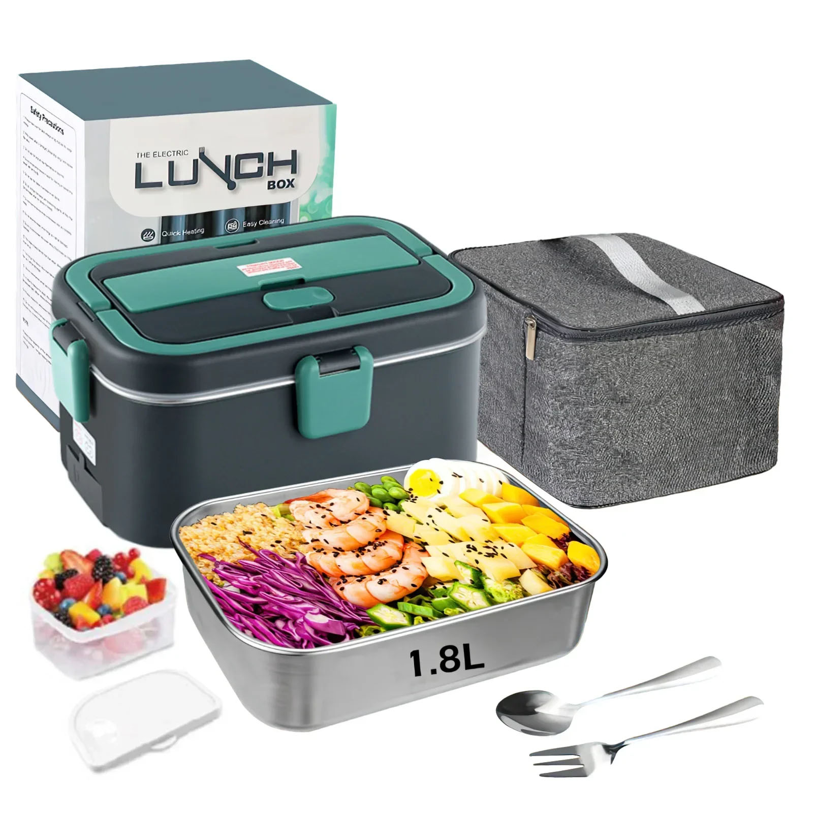 Portable Food Warmer - Chauffe-plats électrique pour boîte à lunch