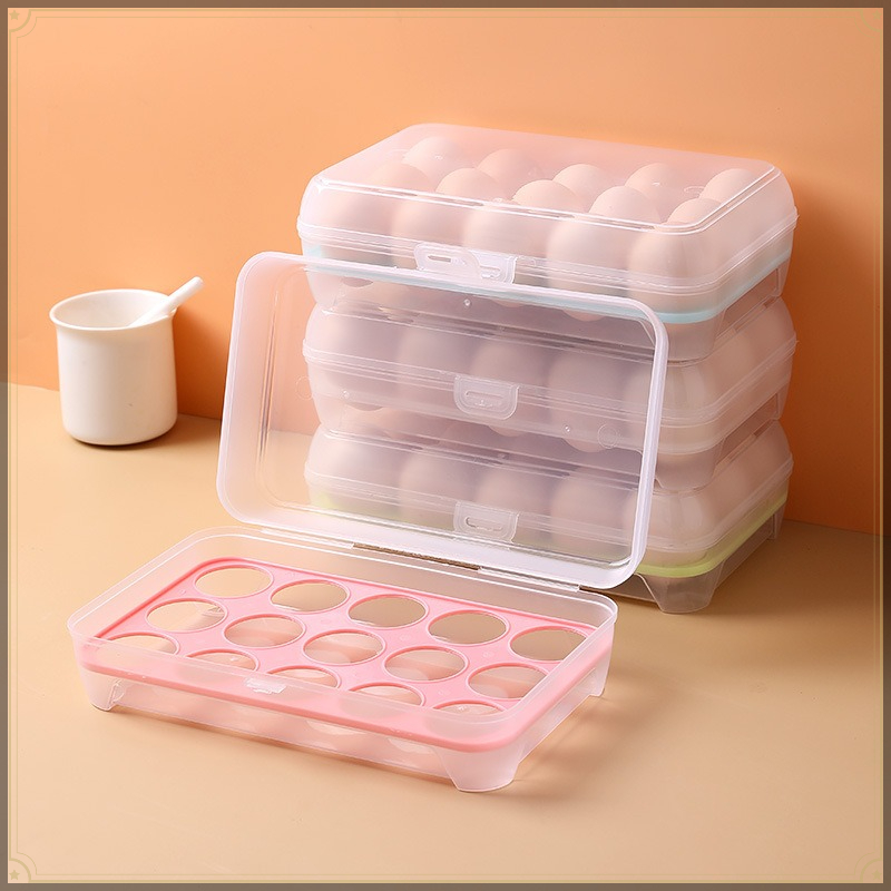 Egg Storage Holder - Boîte de rangement pour œufs, 15