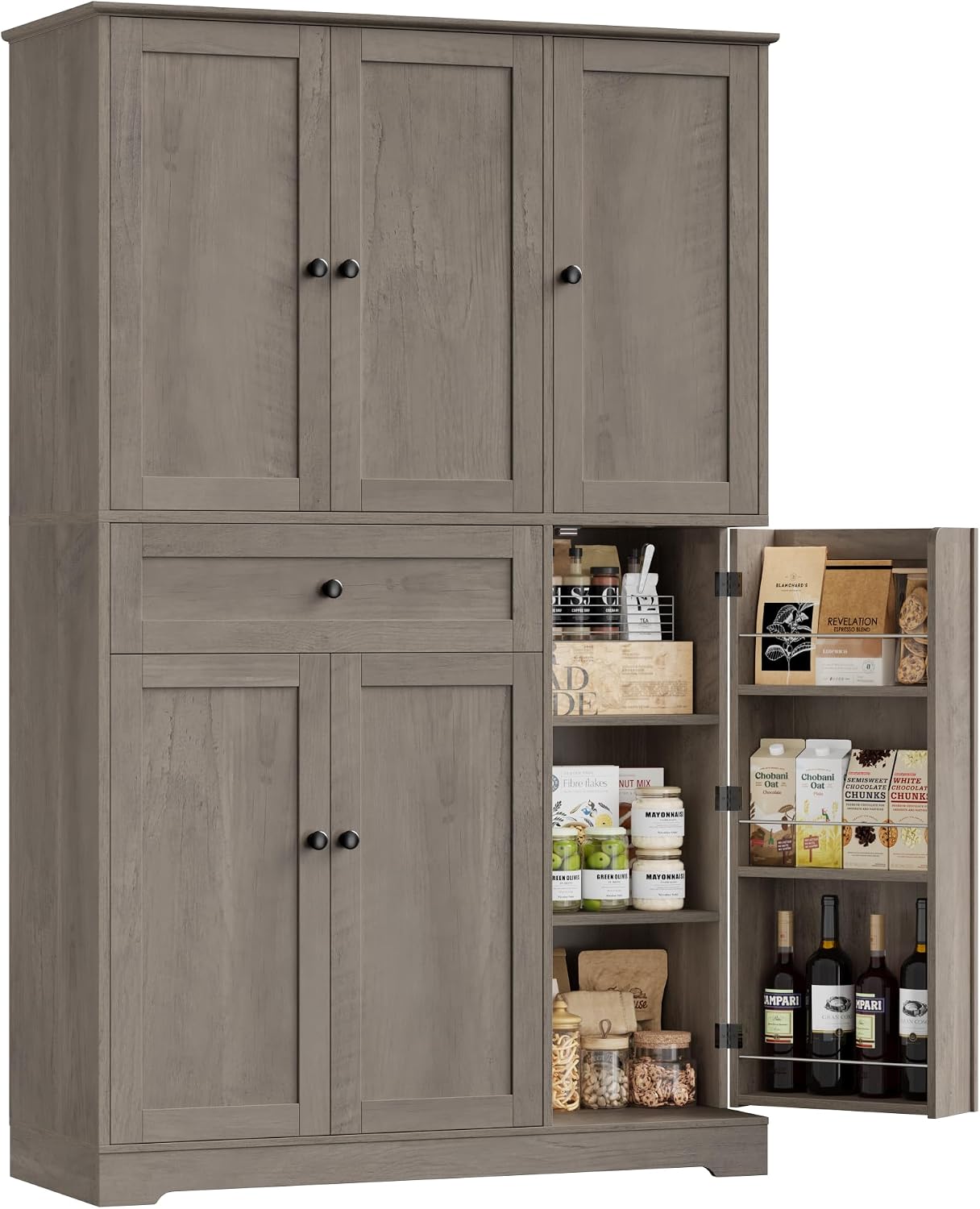 Food Storage Kitchen Cabinet - Meuble de rangement de cuisine autoportant