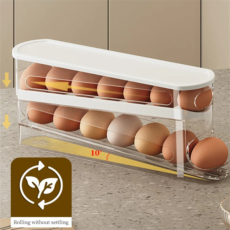 Egg Storage Holder - Boîte à œufs de Type coulissant,