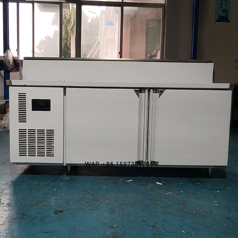 Food Storage In Cooler - Réfrigérateur commercial encastrable 2 portes pour