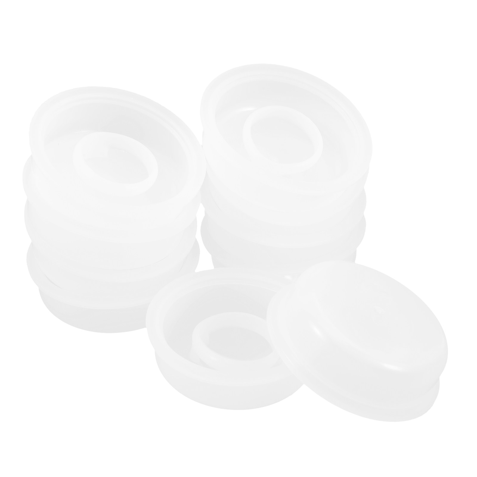 Food Storage With Lids - 10 couvercles en plastique pour seaux