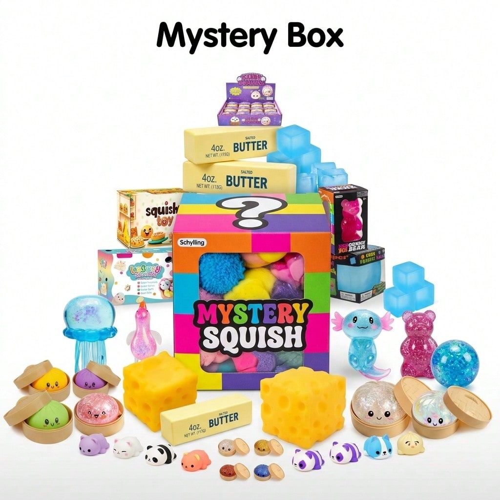 Food Storage And Containers - Boîte surprise - Jouets squishy à