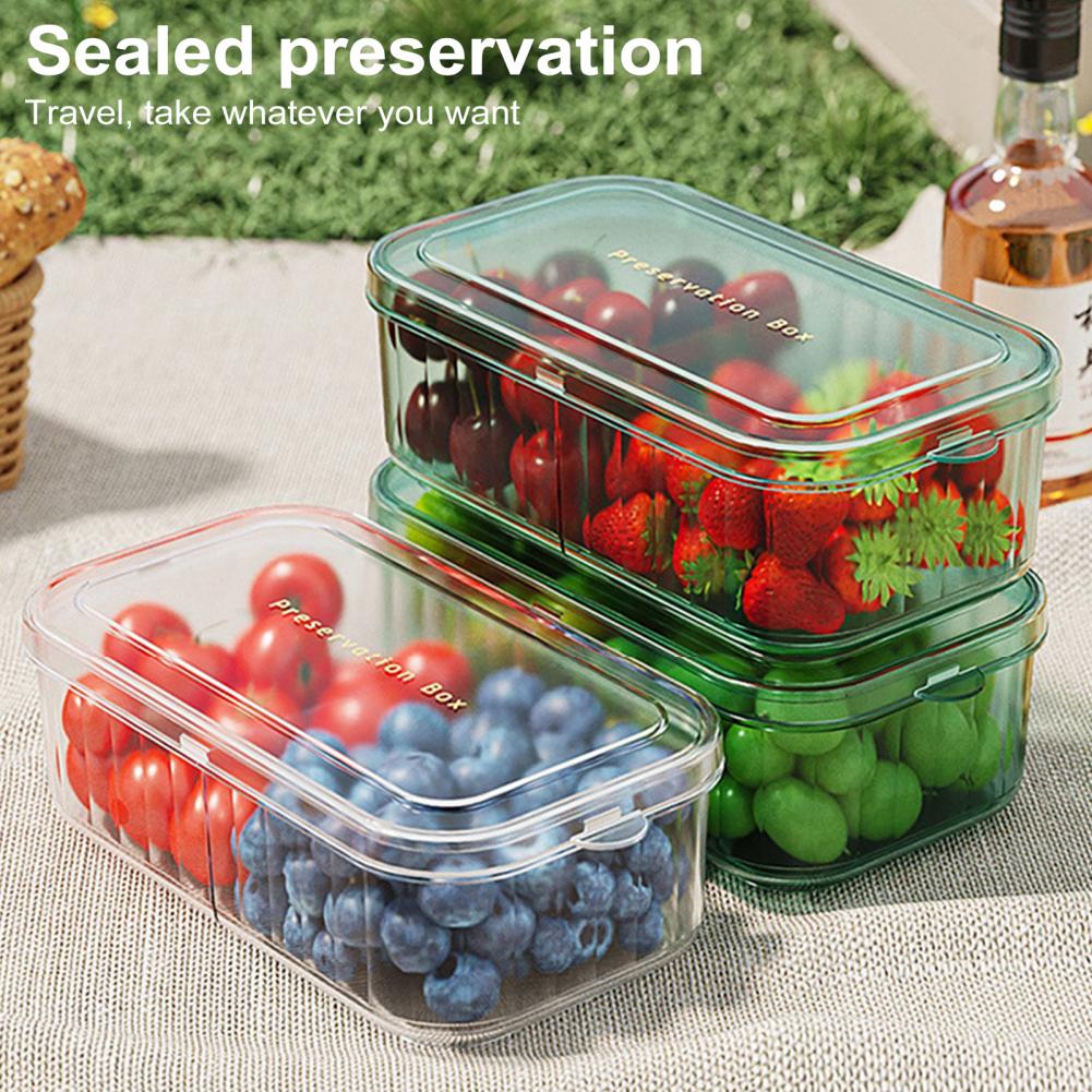 Food Storage Acrylic Containers - Boîtes de rangement multifonctionnelles pour réfrigérateur