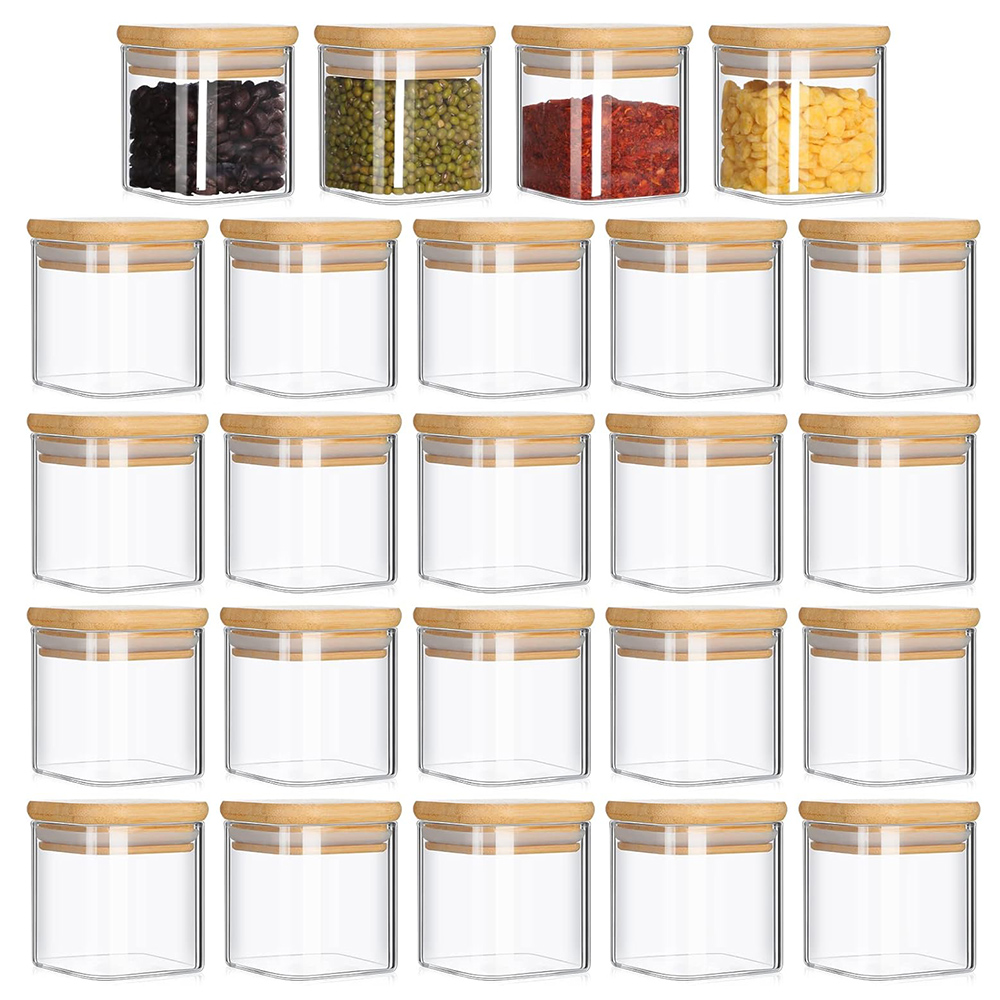 Ensemble de pots en verre mini - Food Storage Glass Set avis et prix