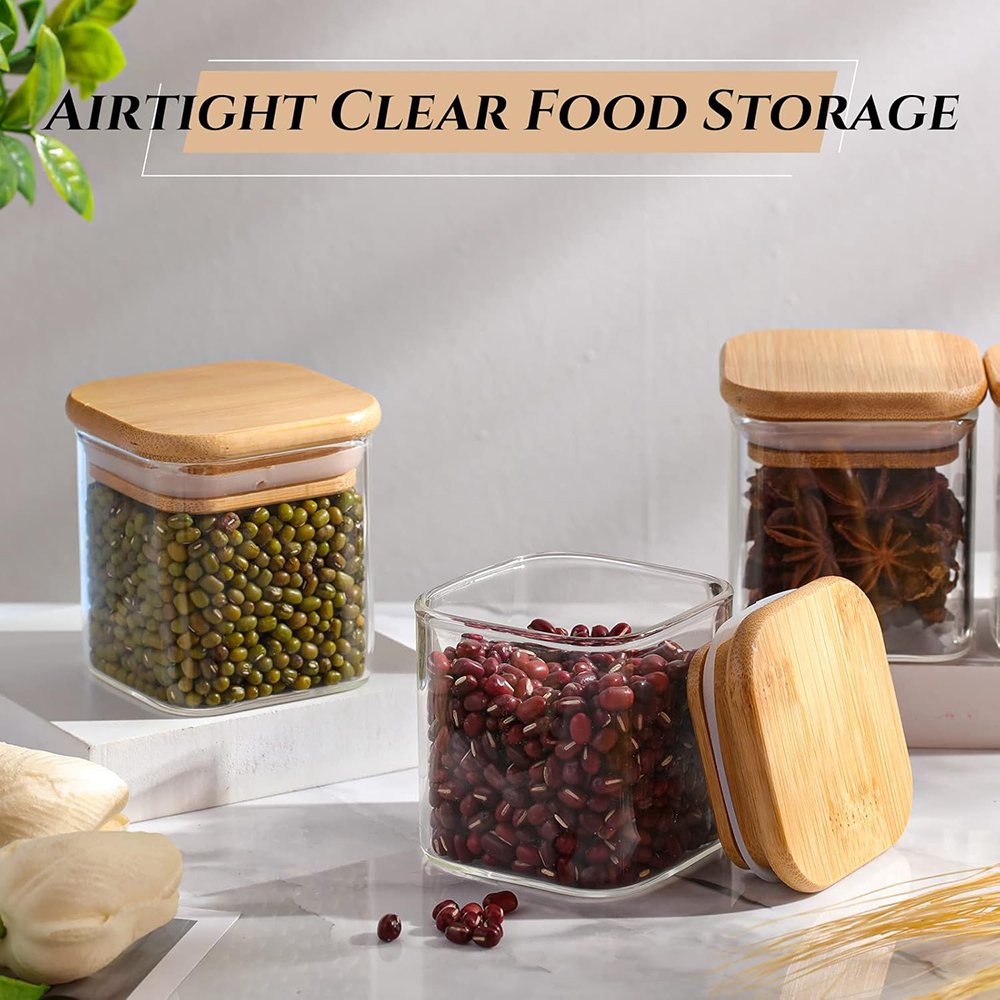 Ensemble de pots en verre mini - Food Storage Glass Set avis et prix