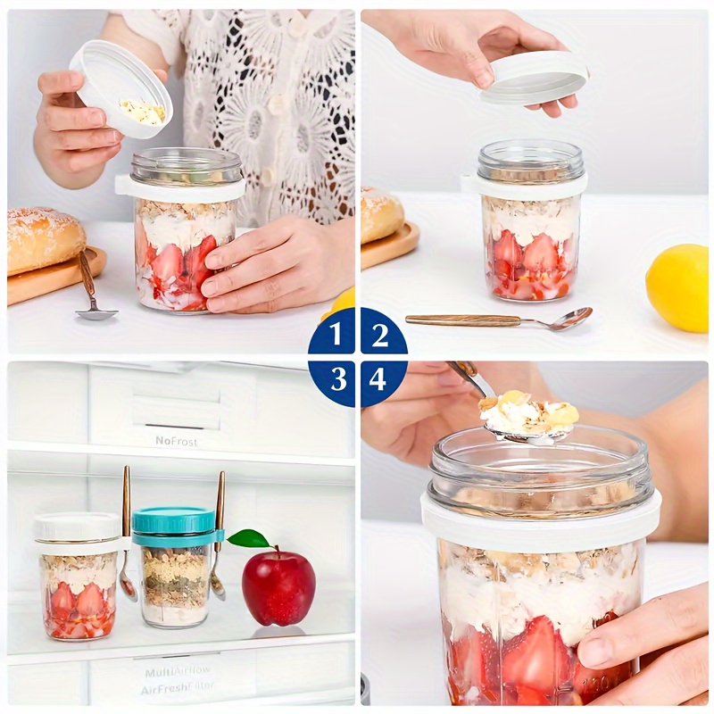 Tasse à flocons d'avoine en ve - Food Storage Glass Set avis et prix