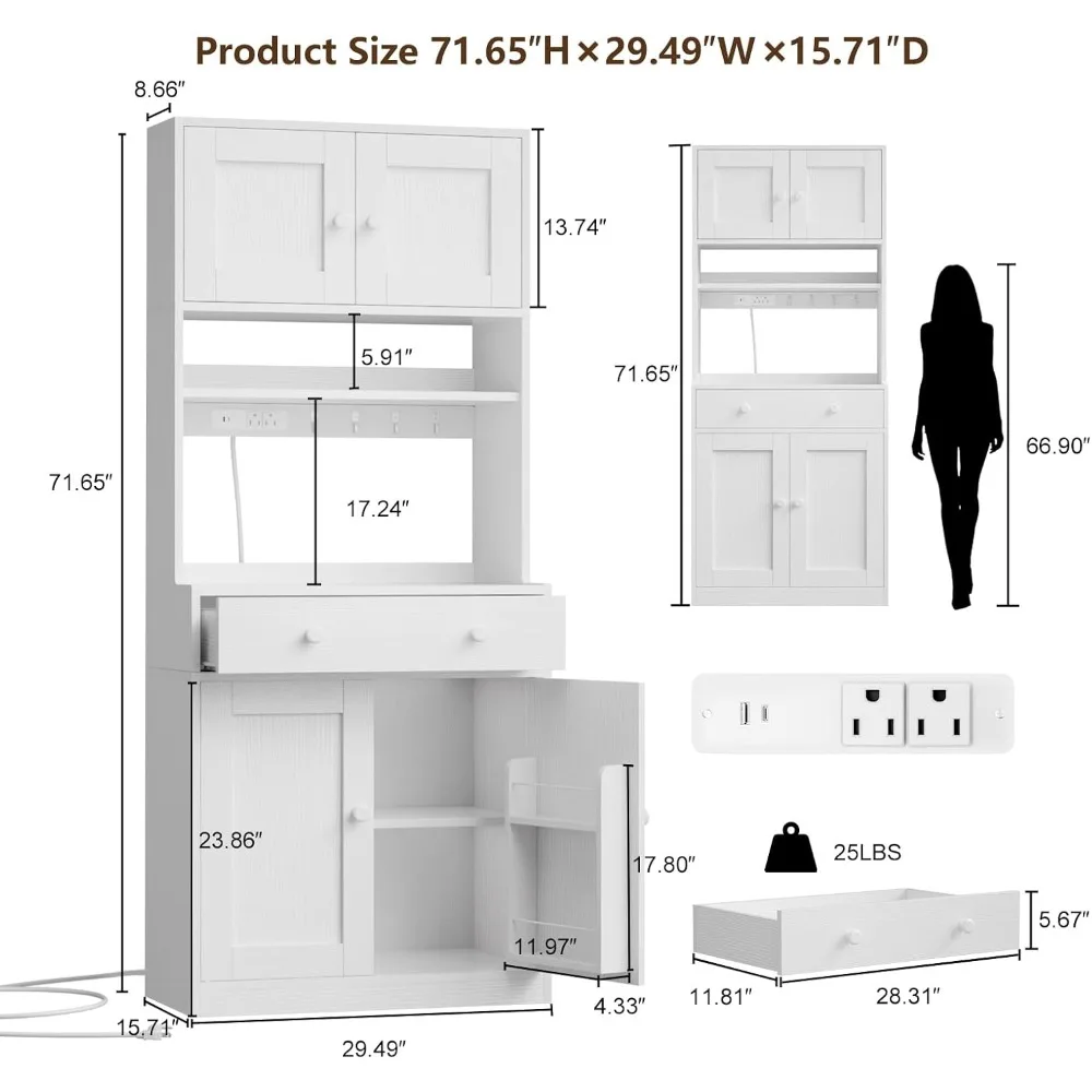 Armoire de rangement de cuisin - Food Storage Kitchen Cabinet avis et prix