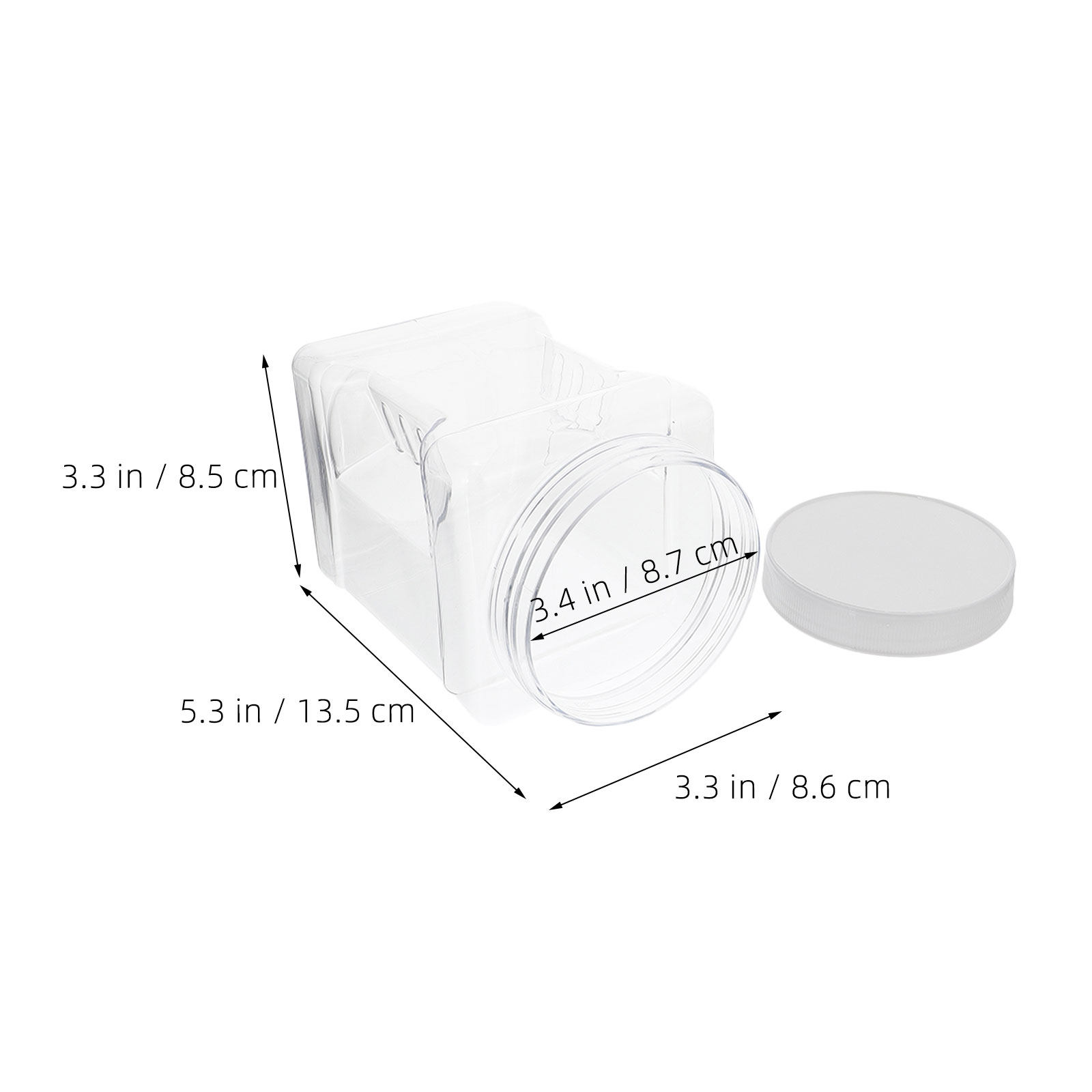 6 Pots de Conservation Transpa - Food Storage Plastic avis et prix