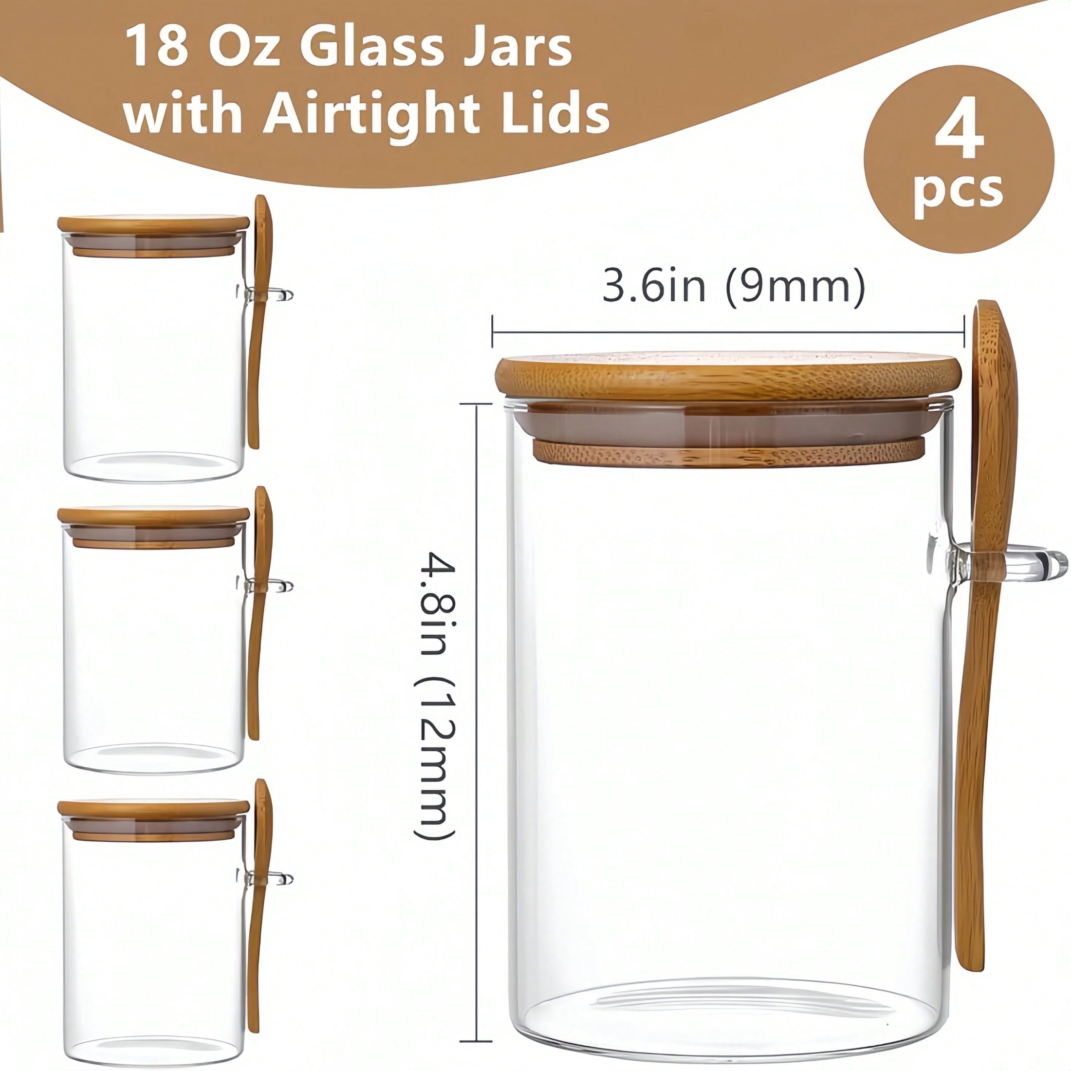 Ensemble de rangement 4 pièces - Food Storage Glass Set avis et prix