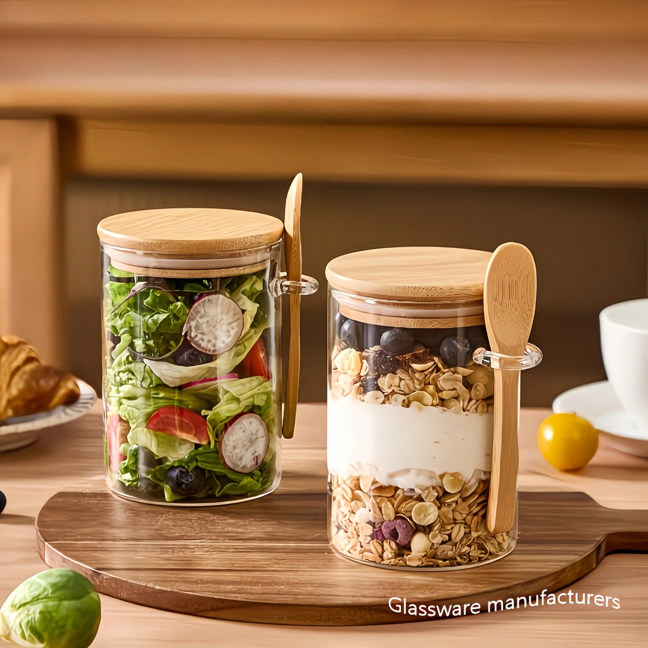 Ensemble de rangement 4 pièces - Food Storage Glass Set avis et prix