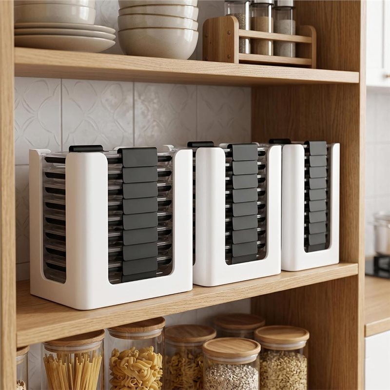 ABLN - Organisateur de couverc - Food Storage Kitchen Cabinet avis et prix