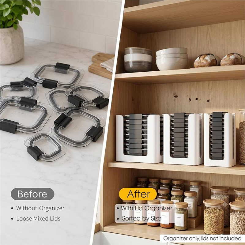 ABLN - Organisateur de couverc - Food Storage Kitchen Cabinet avis et prix