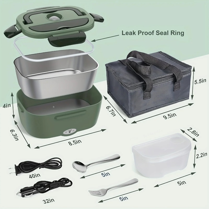 Boîte à déjeuner électrique po - Portable Food Warmer avis et prix