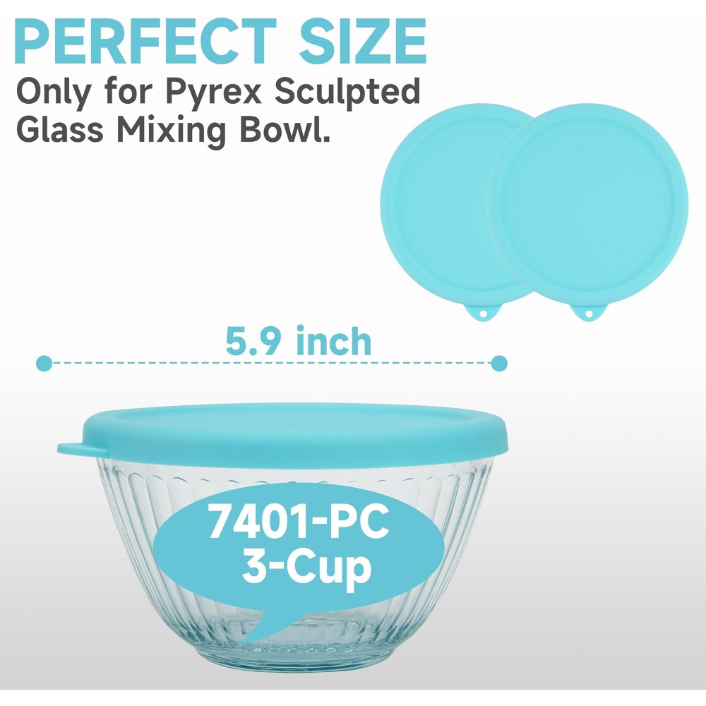 Couvre-bols en silicone pour b - Food Storage Glass Set avis et prix