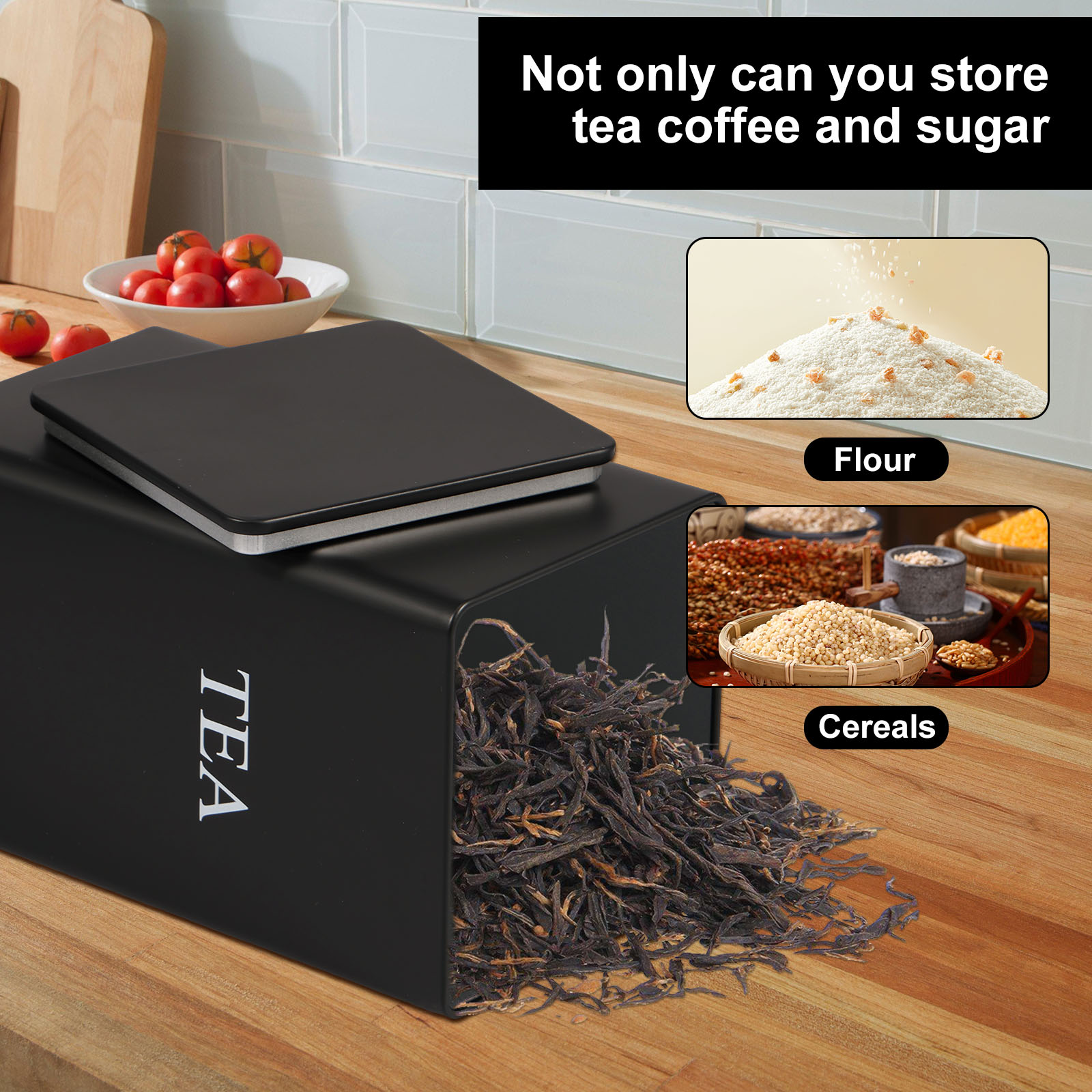 3 pièces boîtes de stockage de - Food Storage Jars With Lids avis et prix