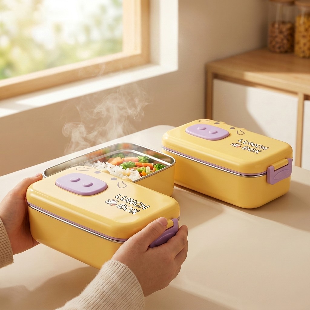Boîte à bento en acier inoxyda - Food Storage Dividers avis et prix