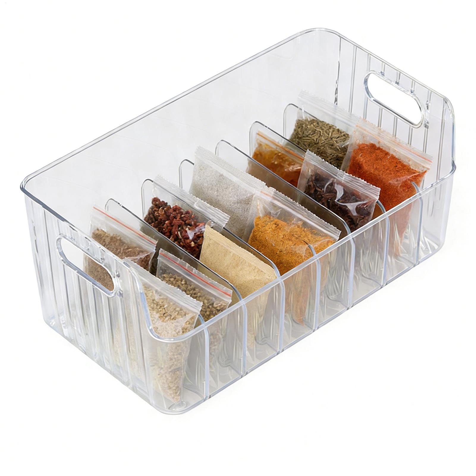 Organisateur de sachets de con - Food Storage Acrylic Containers avis et prix