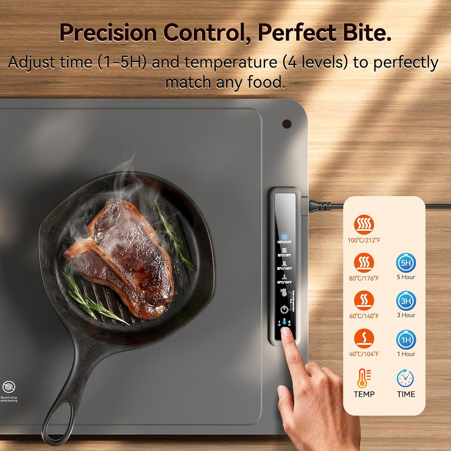 Tapis chauffant pour aliments  - Portable Food Warmer avis et prix
