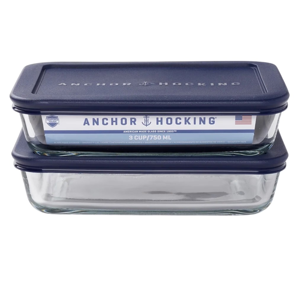 Contenants de stockage aliment - Food Storage Glass Set avis et prix