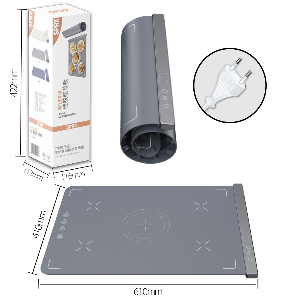 Tapis chauffant pliable pour a - Portable Food Warmer avis et prix