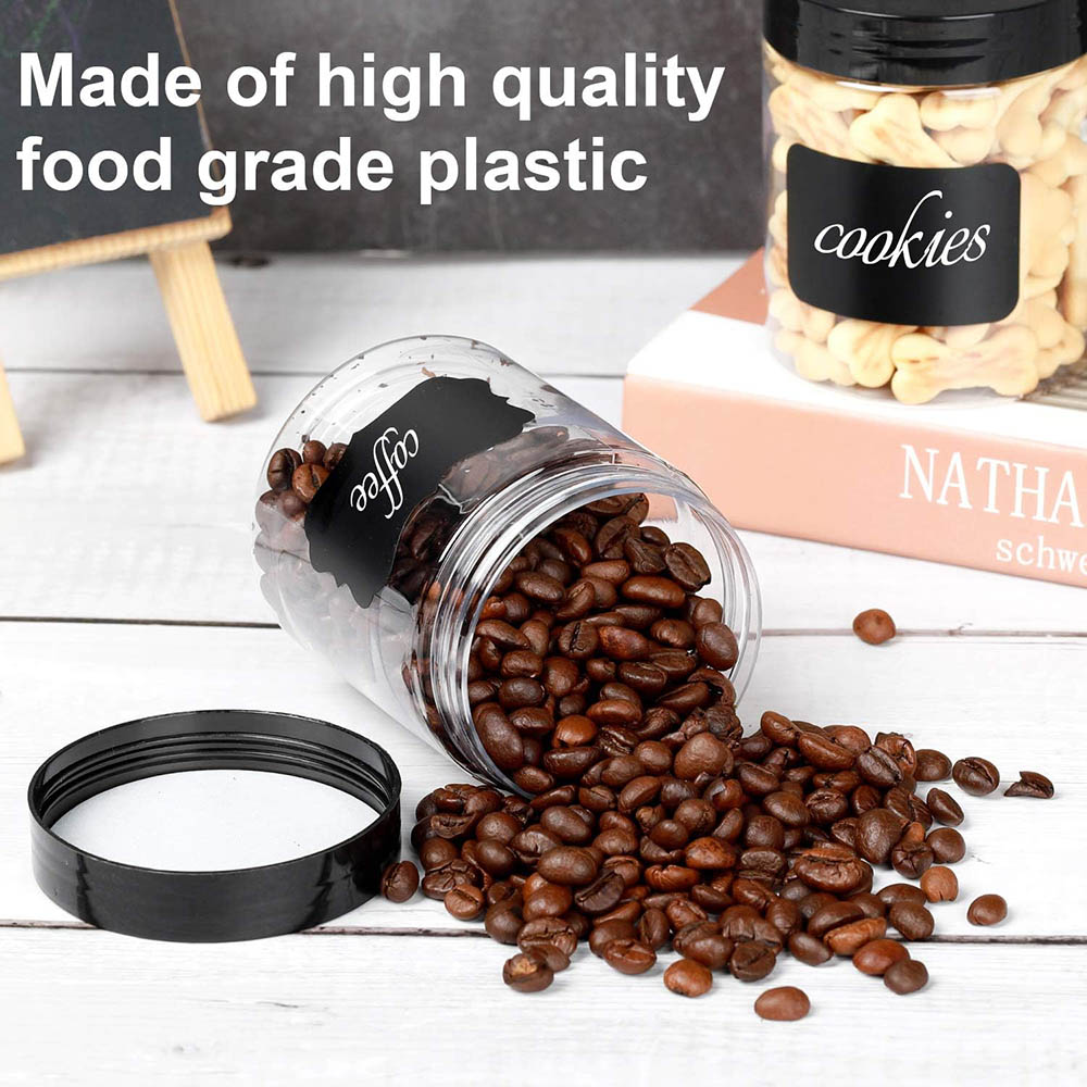 Bocaux en plastique de 8 oz av - Food Storage Not Plastic avis et prix