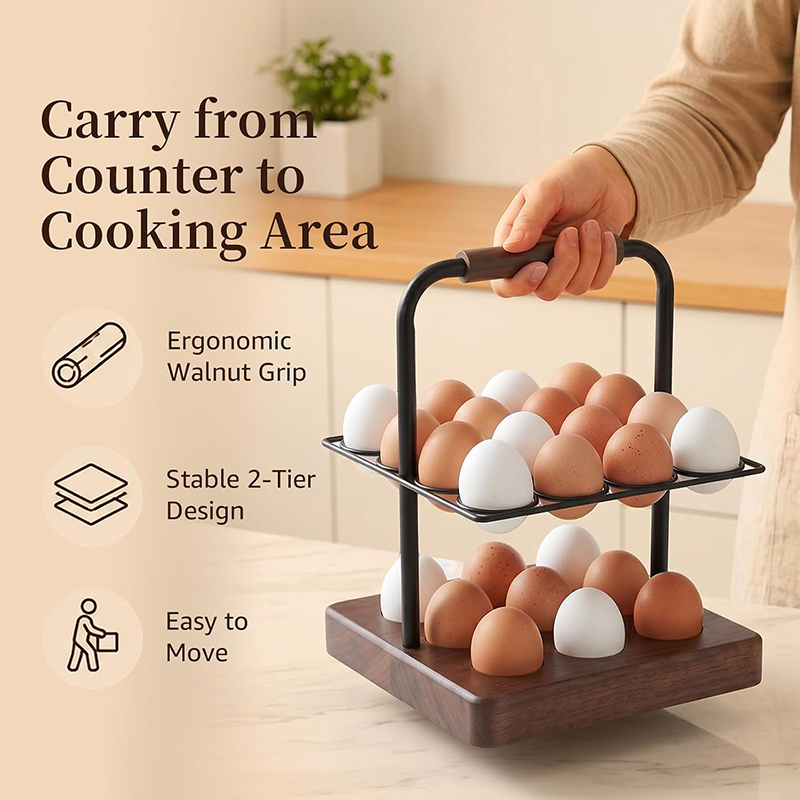 Porte-œufs de style farmhouse  - Egg Storage Holder avis et prix