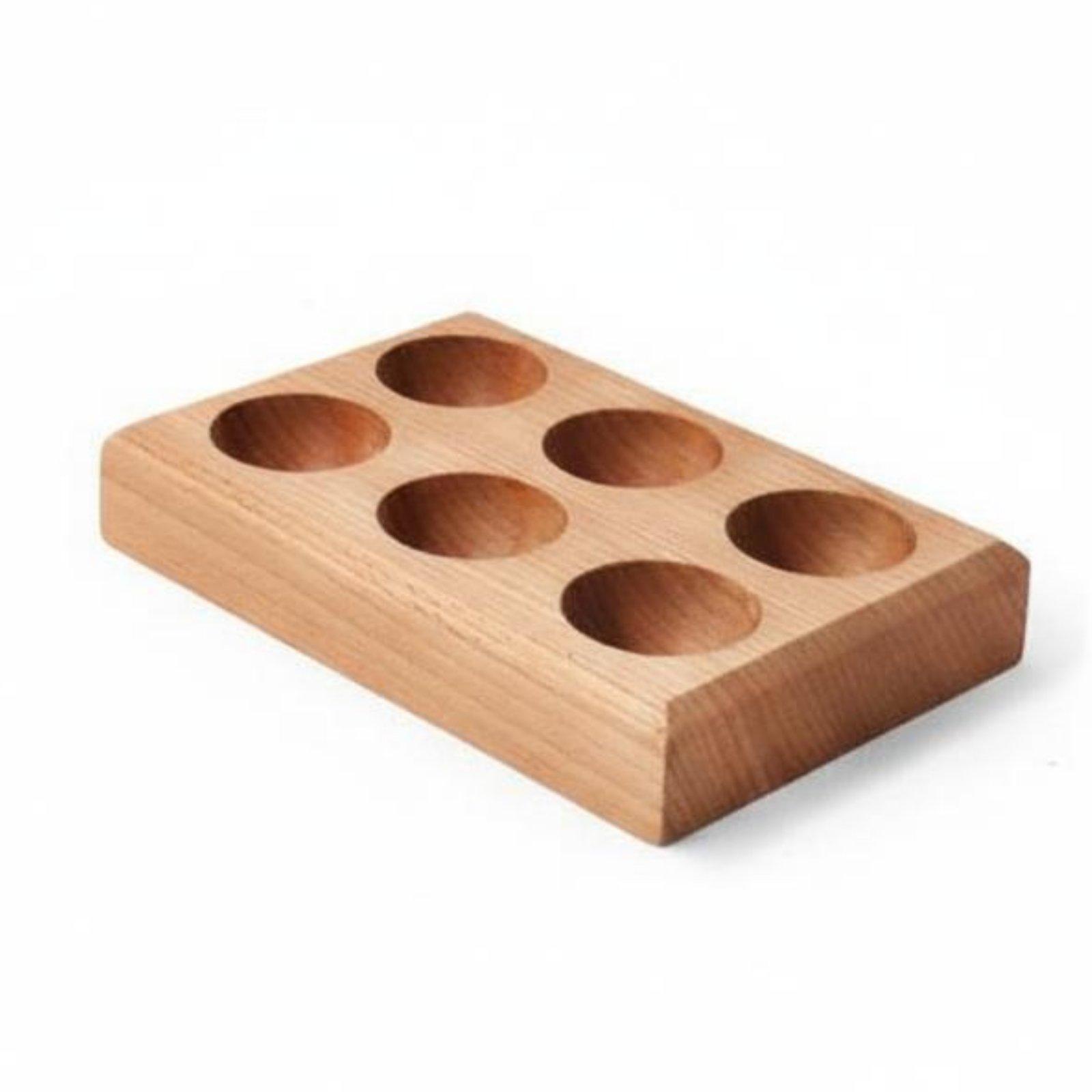 Plateau à œufs en bois de hêtr - Egg Storage Holder avis et prix
