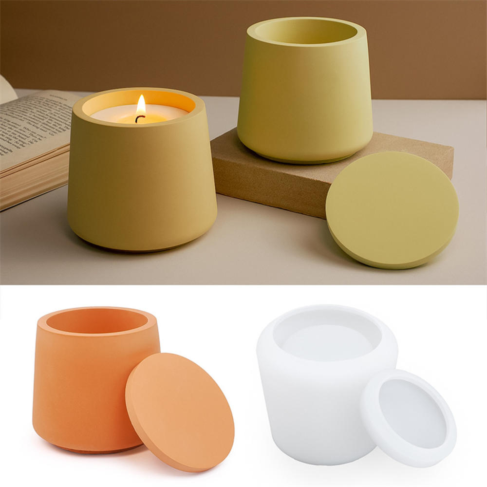 Pot de bougie en Silicone, mou - Food Storage Jars With Lids avis et prix