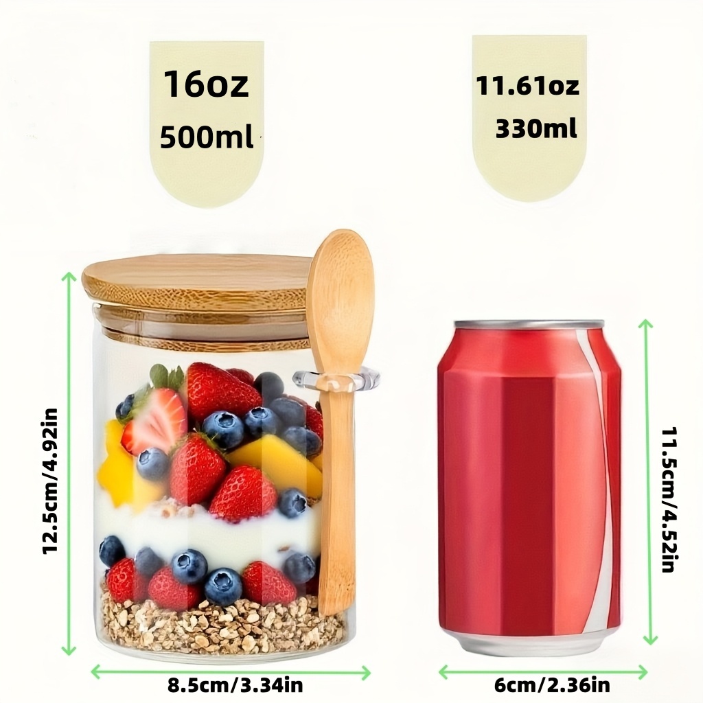 Ensemble de tasses en verre po - Food Storage Glass Set avis et prix