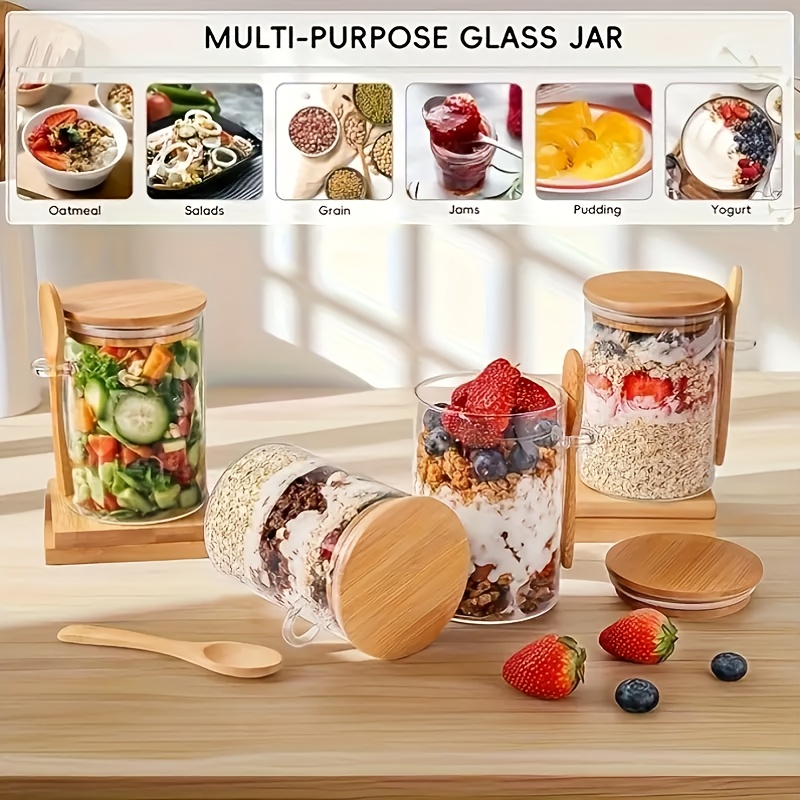 Ensemble de tasses en verre po - Food Storage Glass Set avis et prix