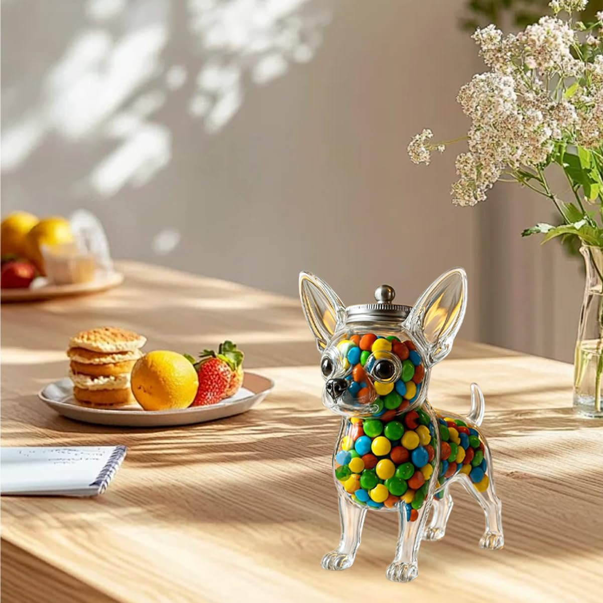 Récipient en forme de chihuahu - Food Storage Glass Set avis et prix