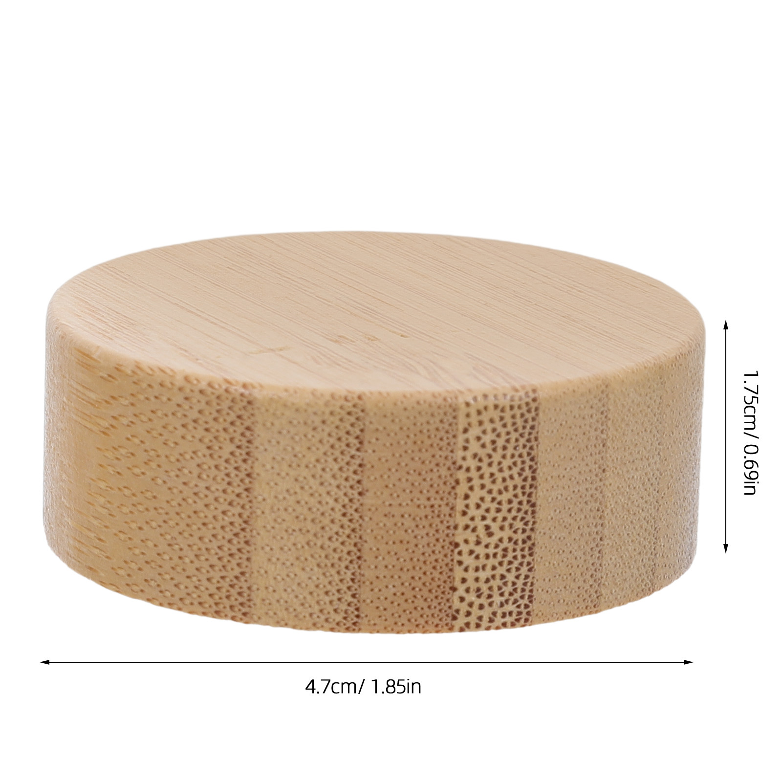 12 couvercles en bambou nature - Food Storage Jars With Lids avis et prix