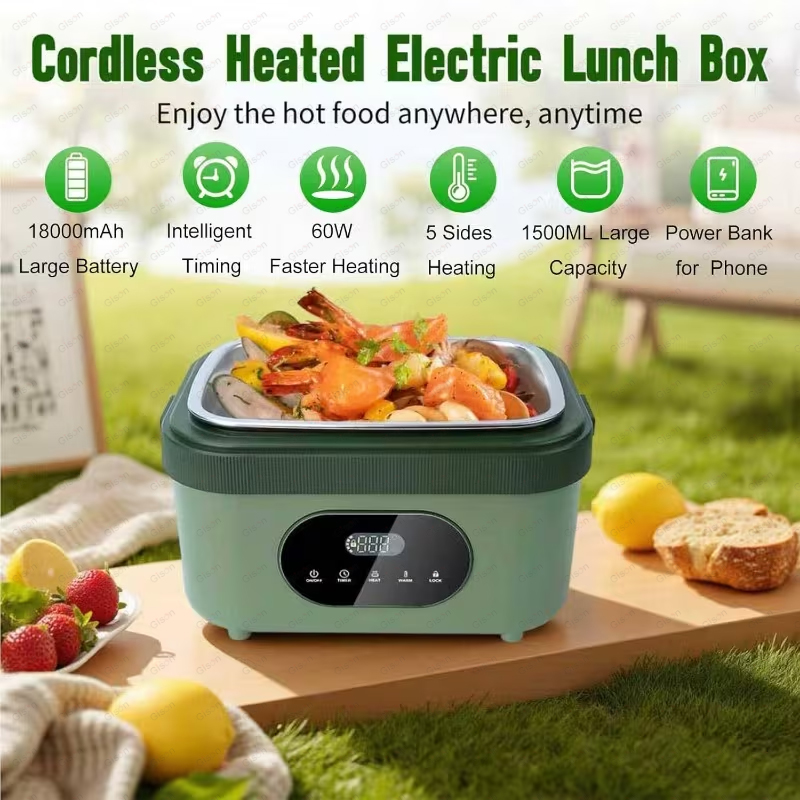 Boîte à lunch chauffante sans  - Portable Food Warmer avis et prix