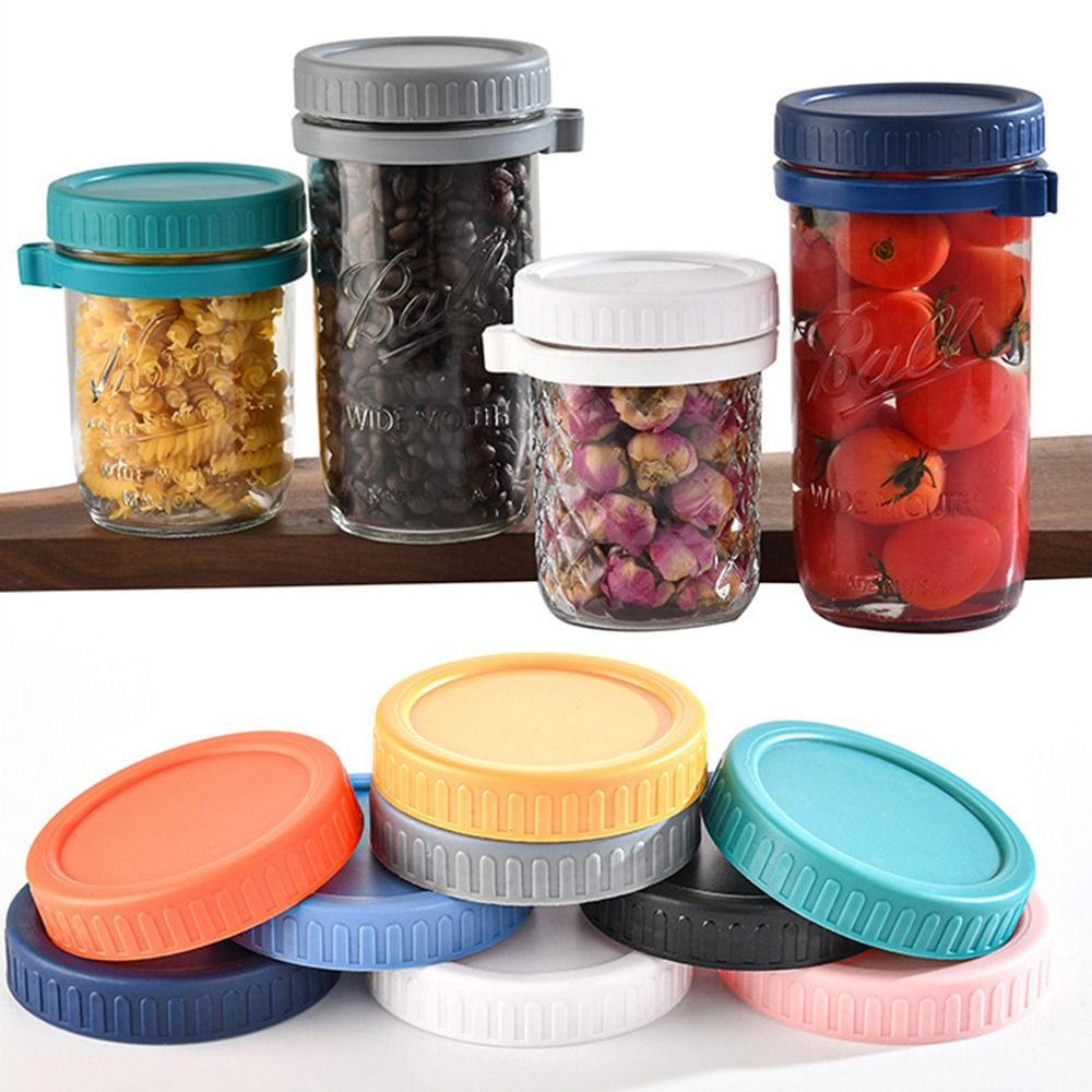 Bocal Mason en plastique réuti - Food Storage Jars With Lids avis et prix
