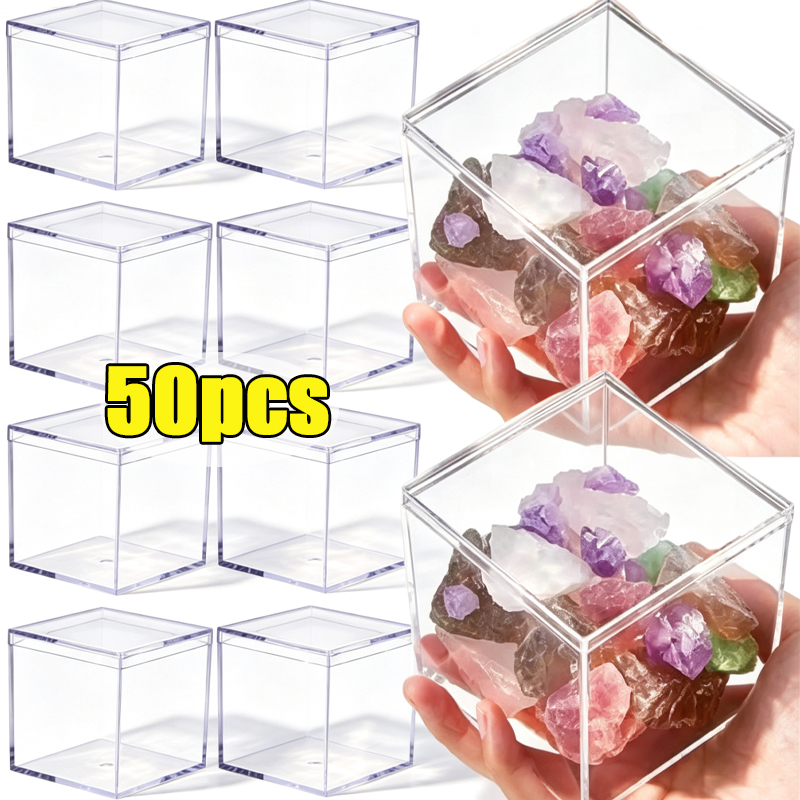 Boîtes transparentes en acryli - Food Storage Acrylic Containers avis et prix
