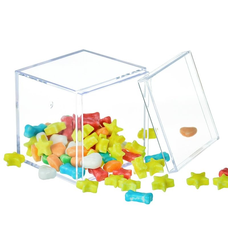 Boîtes transparentes en acryli - Food Storage Acrylic Containers avis et prix