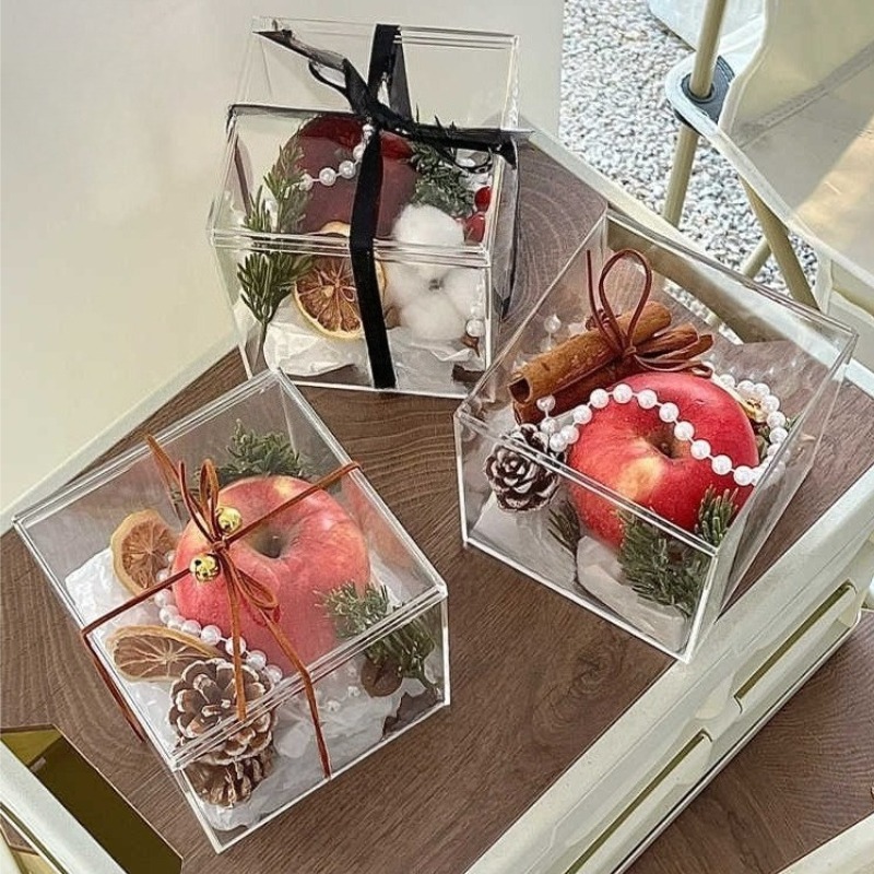 Boîtes transparentes en acryli - Food Storage Acrylic Containers avis et prix