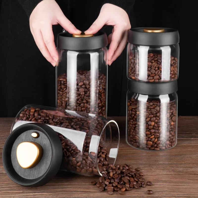 Pot scellé sous vide pour grai - Food Storage Glass Set avis et prix