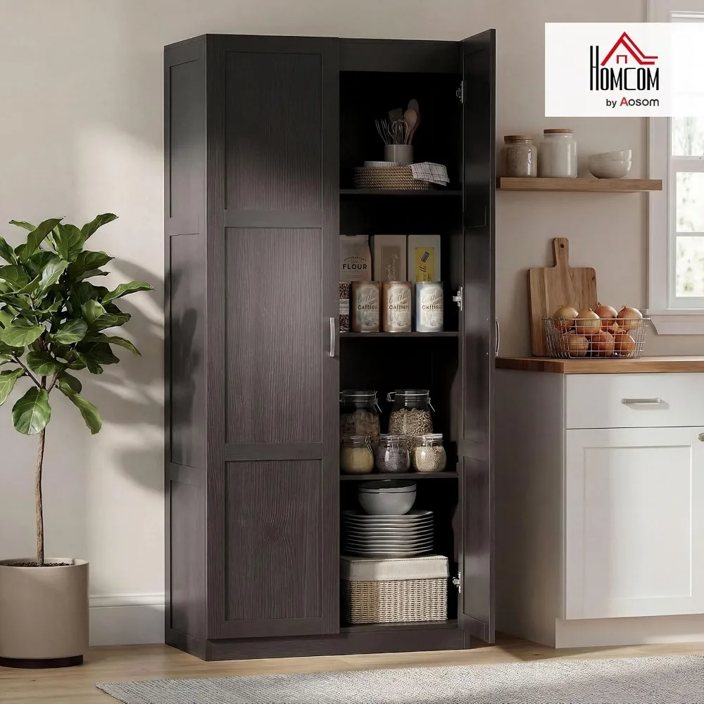 Armoire de cuisine HOMCOM de 7 - Food Storage Kitchen Cabinet avis et prix