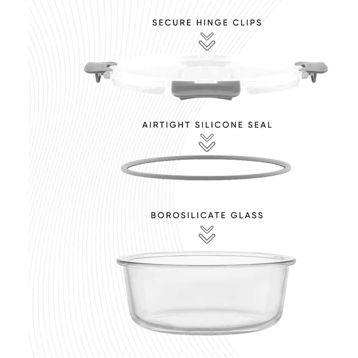 24 contenants de stockage en v - Food Storage Tupperware avis et prix