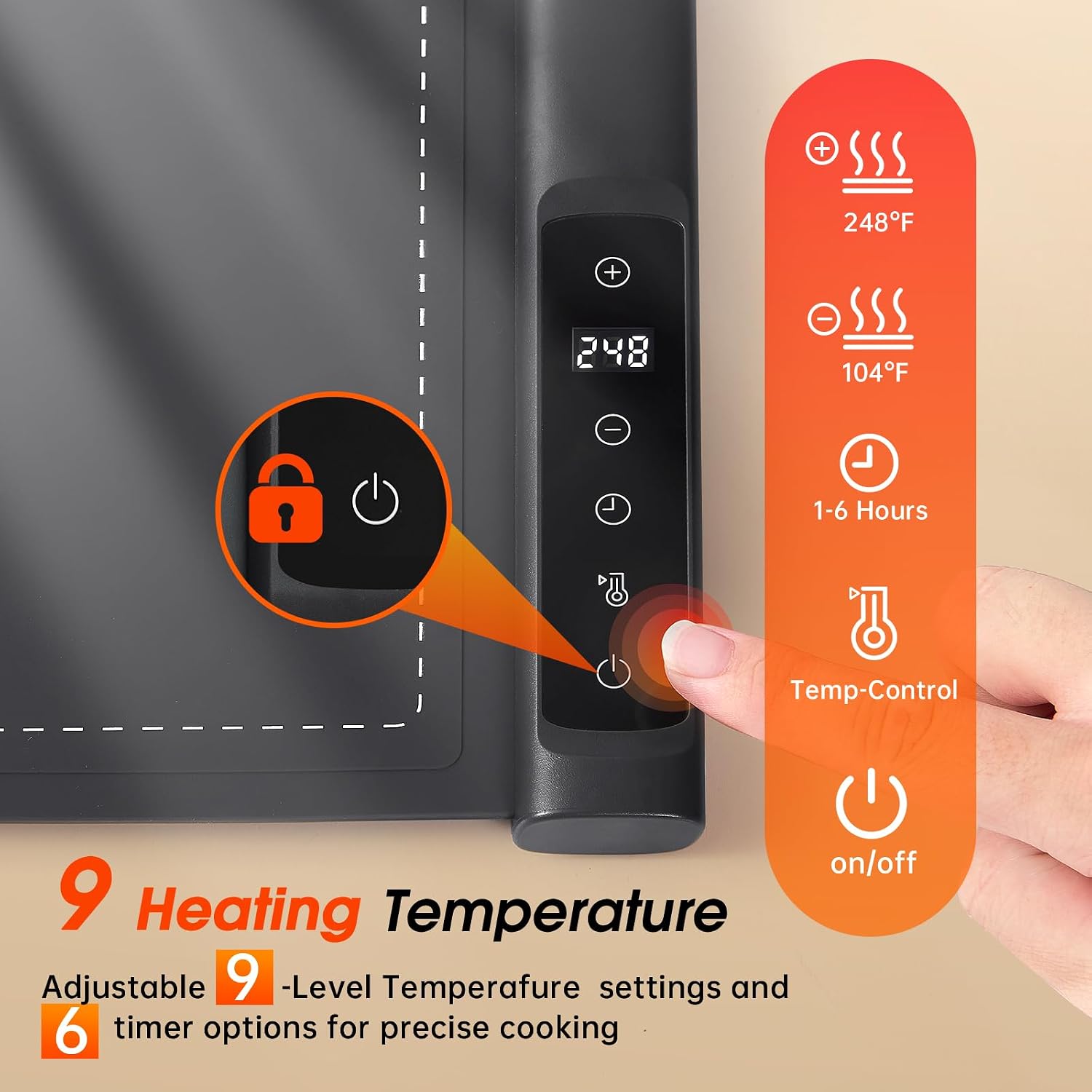 Tapis chauffant électrique ext - Portable Food Warmer avis et prix