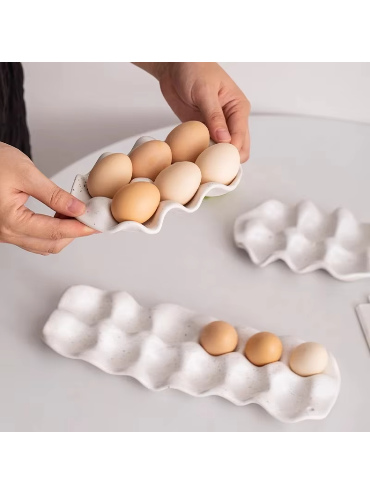 Porte-œufs en céramique simple - Egg Storage Holder avis et prix